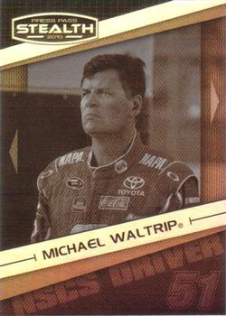 2010 Press Pass Stealth - Black and White #36 Michael Waltrip Front