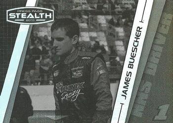 2010 Press Pass Stealth - Black and White #39 James Buescher Front