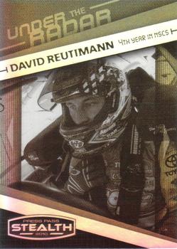 2010 Press Pass Stealth - Black and White #82 David Reutimann Front