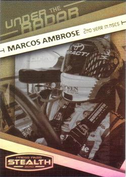 2010 Press Pass Stealth - Black and White #83 Marcos Ambrose Front