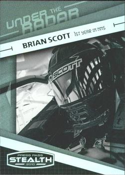 2010 Press Pass Stealth - Black and White #89 Brian Scott Front