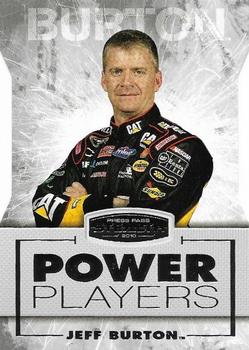 2010 Press Pass Stealth - Power Players #PP 8 Jeff Burton Front