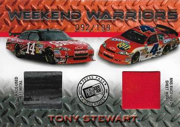 2010 Press Pass Stealth - Weekend Warriors Silver #WW-TS Tony Stewart Front