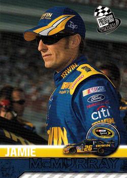 2010 Press Pass - Blue #24 Jamie McMurray Front