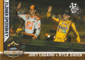 2010 Press Pass - Blue #95 Joey Logano / Kyle Busch Front