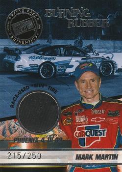 2010 Press Pass - Burning Rubber #BR7 Mark Martin Front