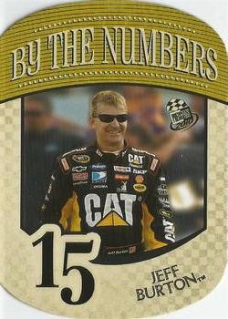 2010 Press Pass - By The Numbers #BN 15 Jeff Burton Front