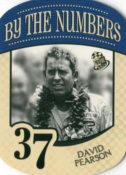 2010 Press Pass - By The Numbers #BN 37 David Pearson Front