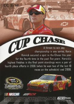 2010 Press Pass - Cup Chase Prizes #CC 3 Kevin Harvick Back