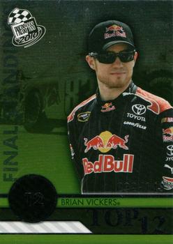 2010 Press Pass - Final Standings #116 Brian Vickers Front