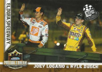 2010 Press Pass - Gold #95 Joey Logano / Kyle Busch Front