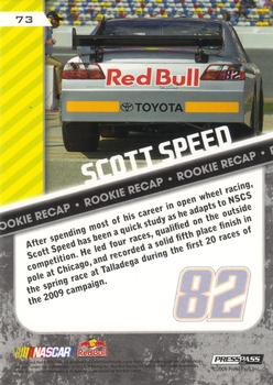 2010 Press Pass - Holofoil #73 Scott Speed Back