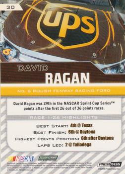 2010 Press Pass - eBay Previews #30 David Ragan Back