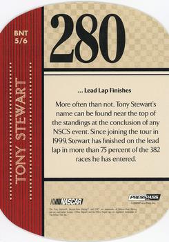 2010 Press Pass - By The Numbers (Target) #BNT 5 Tony Stewart Back
