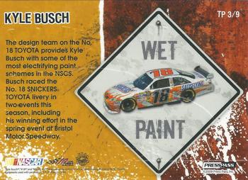 2010 Press Pass - Tradin' Paint #TP 3 Kyle Busch Back