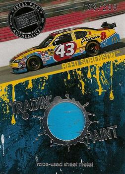 2010 Press Pass - Tradin' Paint Sheet Metal #TP-RS Reed Sorenson Front