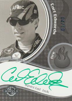 2010 Wheels Element - Wheels Autographs Special Ink #NNO Carl Edwards Front