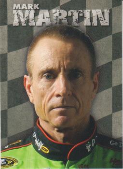 2010 Wheels Main Event - Fight Card Checkered Flag #FC 18 Mark Martin Front