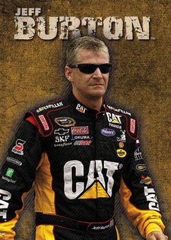 2010 Wheels Main Event - Fight Card Full Color Retail #FC 5 Jeff Burton Front