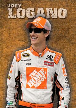 2010 Wheels Main Event - Fight Card Full Color Retail #FC 17 Joey Logano Front