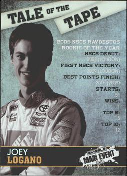 2010 Wheels Main Event - Tale of the Tape #TT 1 Joey Logano Front