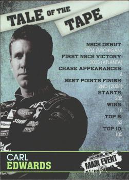 2010 Wheels Main Event - Tale of the Tape #TT 5 Carl Edwards Front