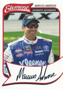 2011 Wheels Element - Autographs #NNO Marcos Ambrose Front