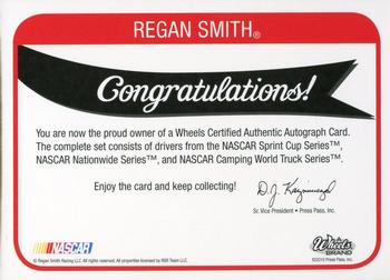 2011 Wheels Element - Autographs Blue #NNO Regan Smith Back