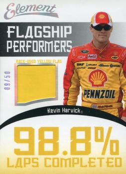 2011 Wheels Element - Flagship Performers 2010 Laps Completed Yellow Flag #FPL-KH Kevin Harvick Front