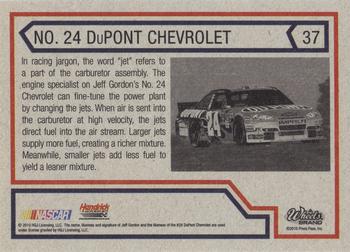 2011 Wheels Element - Green #37 No. 24 DuPont Chevrolet Back