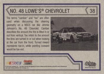 2011 Wheels Element - Green #38 No. 48 Lowe's Chevrolet Back