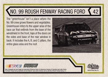 2011 Wheels Element - Green #42 No. 99 Roush Fenway Racing Ford Back
