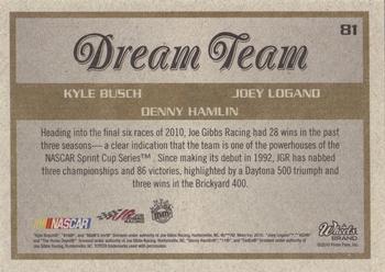 2011 Wheels Element - Purple #81 Kyle Busch/Joey Logano/Denny Hamlin Back