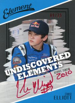 2011 Wheels Element - Undiscovered Elements Autographs Red Ink #UE-CE Chase Elliott Front
