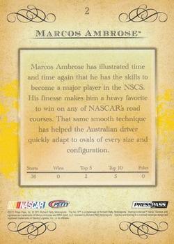 2011 Press Pass Eclipse - Gold #2 Marcos Ambrose Back