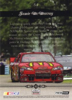 2011 Press Pass Eclipse - Gold #54 Jamie McMurray Back