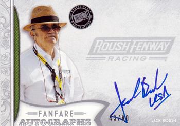 2011 Press Pass Fanfare - FanFare Autographs Silver #FA-JR Jack Roush Front
