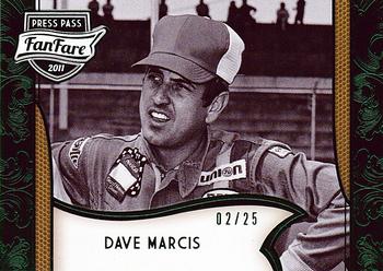 2011 Press Pass Fanfare - Emerald #88 Dave Marcis Front
