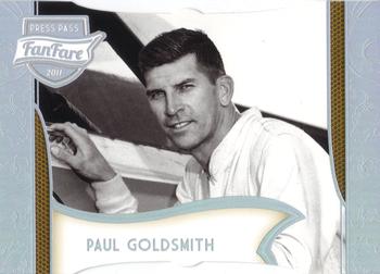 2011 Press Pass Fanfare - Holofoil Die Cuts #81 Paul Goldsmith Front