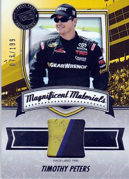2011 Press Pass Fanfare - Magnificent Materials #MM-TP Timothy Peters Front