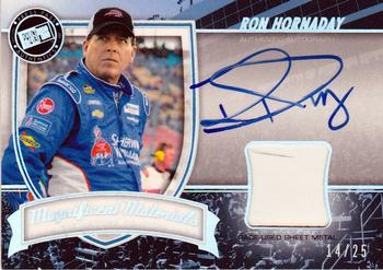 2011 Press Pass Fanfare - Magnificent Materials Signature Edition-Holofoil #MMSE-RH Ron Hornaday Front