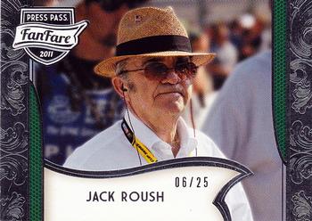 2011 Press Pass Fanfare - Silver #98 Jack Roush Front