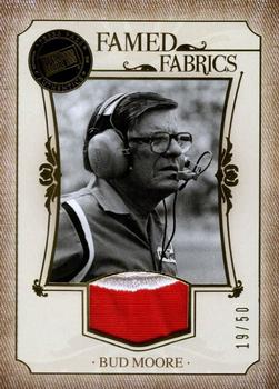 2011 Press Pass Legends - Famed Fabrics Gold #HOF-BM Bud Moore Front