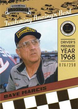 2011 Press Pass Legends - Gold #24 Dave Marcis Front