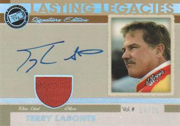 2011 Press Pass Legends - Lasting Legacies Signature Edition #LLSE-TL Terry Labonte Front