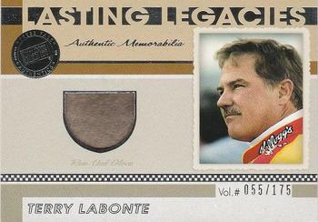 2011 Press Pass Legends - Lasting Legacies Memorabilia Silver #LL-TL Terry Labonte Front