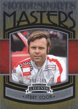 2011 Press Pass Legends - Motorsports Masters Brushed Foil #MM 9 Jerry Cook Front
