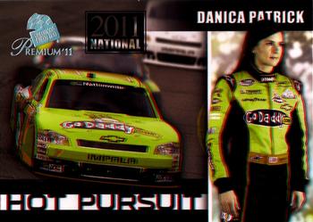 2011 Press Pass Premium - Hot Pursuit National Convention #HP 6 Danica Patrick Front