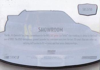 2011 Press Pass Showcase - Showroom Gold #SR 2 Jeff Gordon Back
