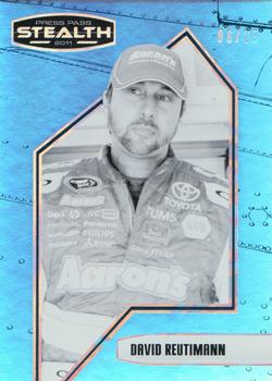 2011 Press Pass Stealth - Black and White #52 David Reutimann Front